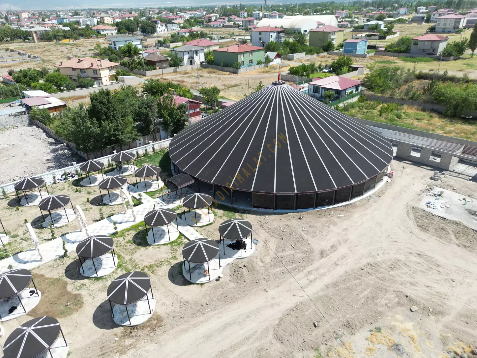 Igdır Belediyesi Düğün Salonu ( Türkiye’nin Tek Parça Orta Direksiz En büyük Çadırı )