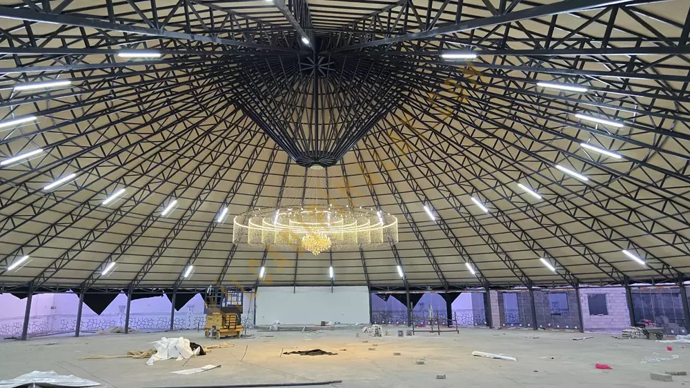 Igdır Belediyesi Düğün Salonu ( Türkiye’nin Tek Parça Orta Direksiz En büyük Çadırı )