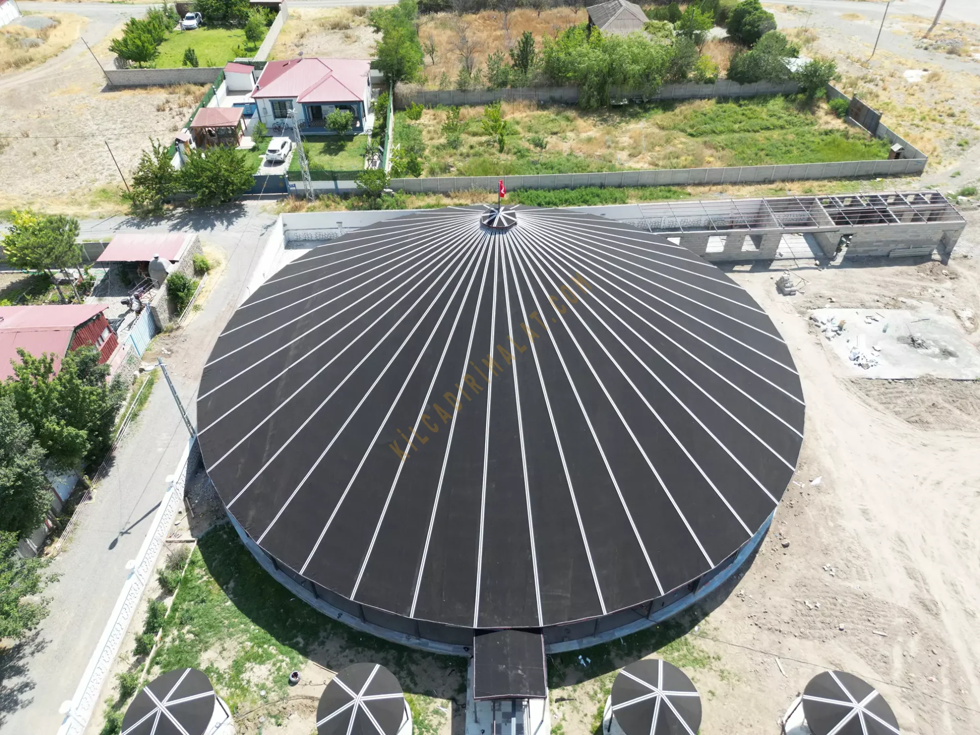 Igdır Belediyesi Düğün Salonu ( Türkiye’nin Tek Parça Orta Direksiz En büyük Çadırı )